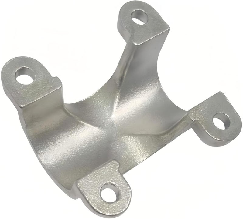 keehui Marine Grade 316 Steel Stainless Tube Mount handrail Cross Tube Clamp for 1inch Tube (2SETS) - Image 3